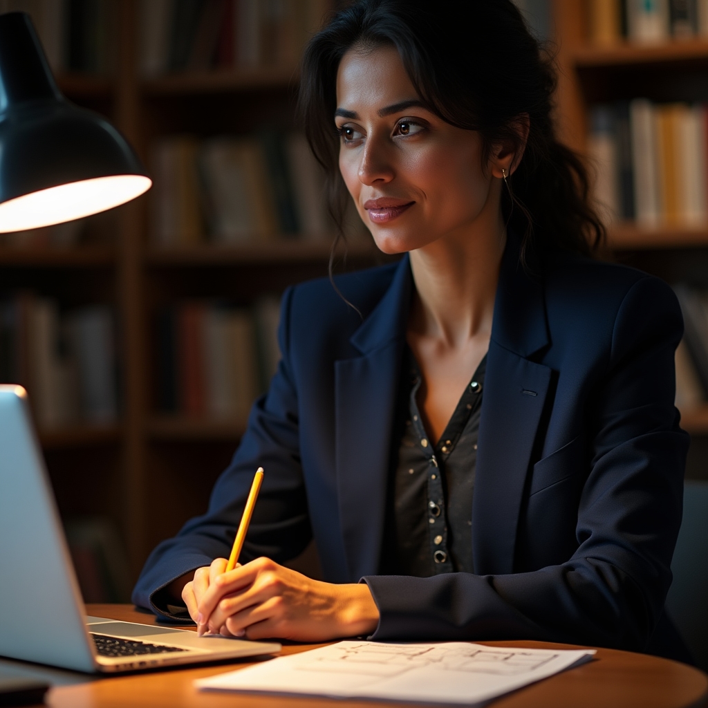 Partecipante che ridisegna le proprie slide durante una sessione pratica di workshop